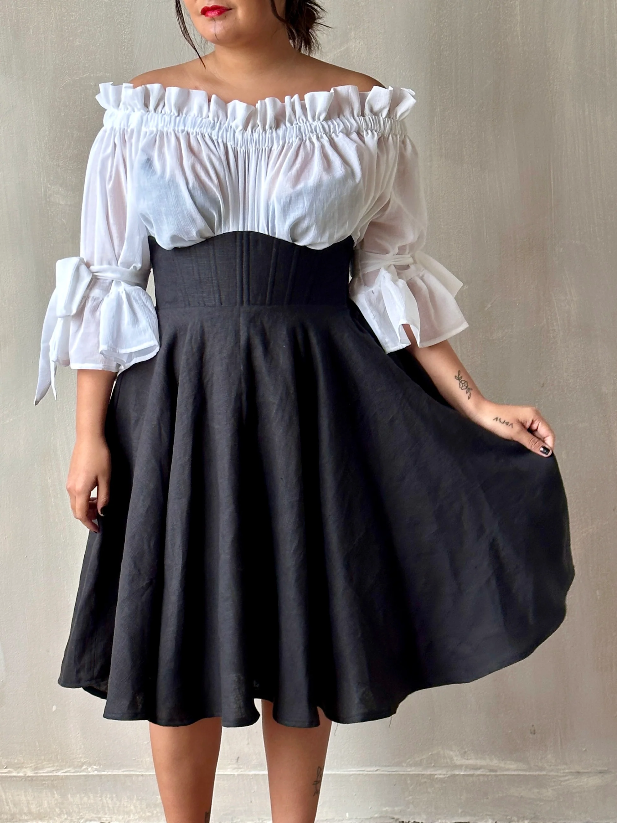 Corset Waist Skirt - Image 3