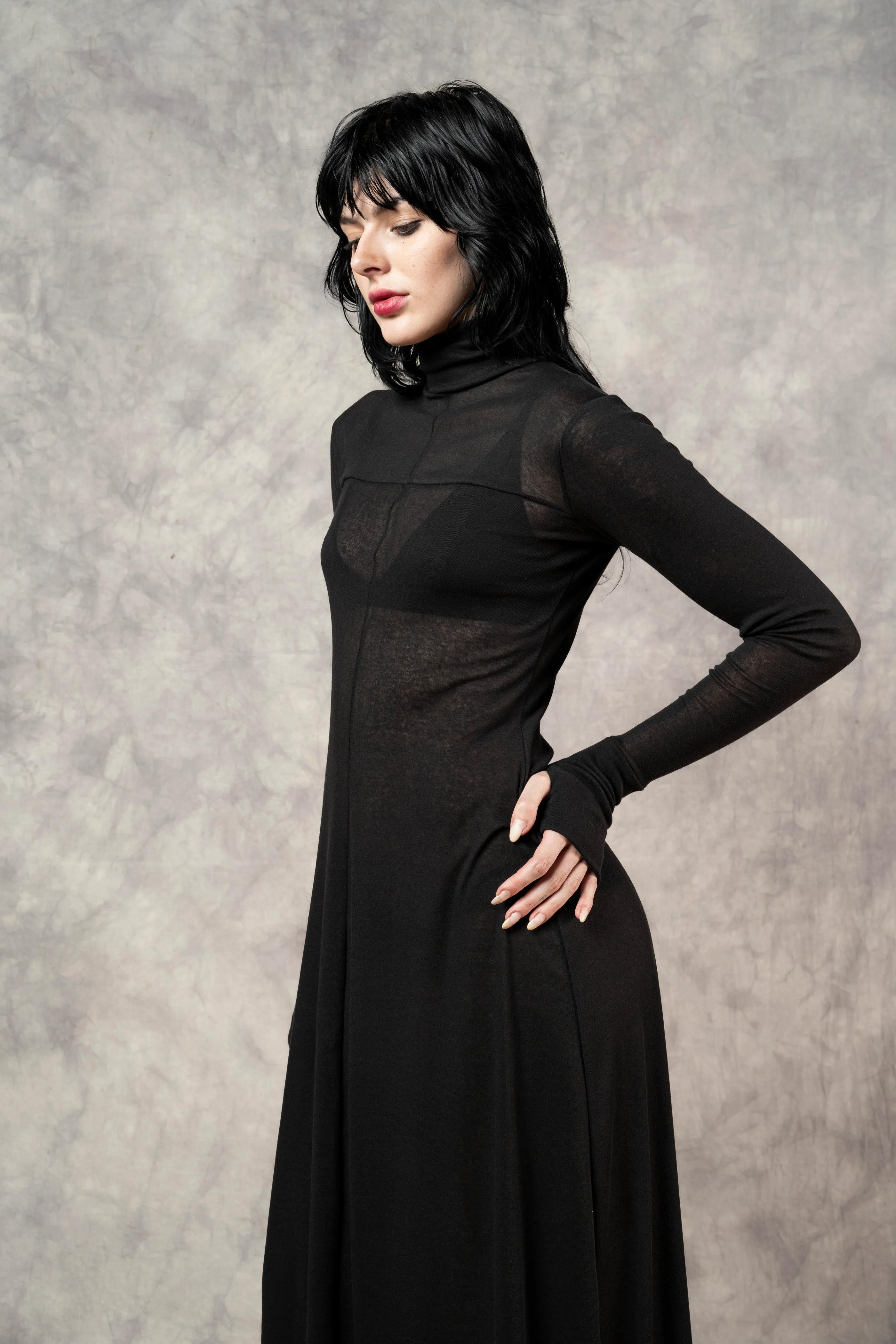 Cross-Seam Maxi Dress - Image 11