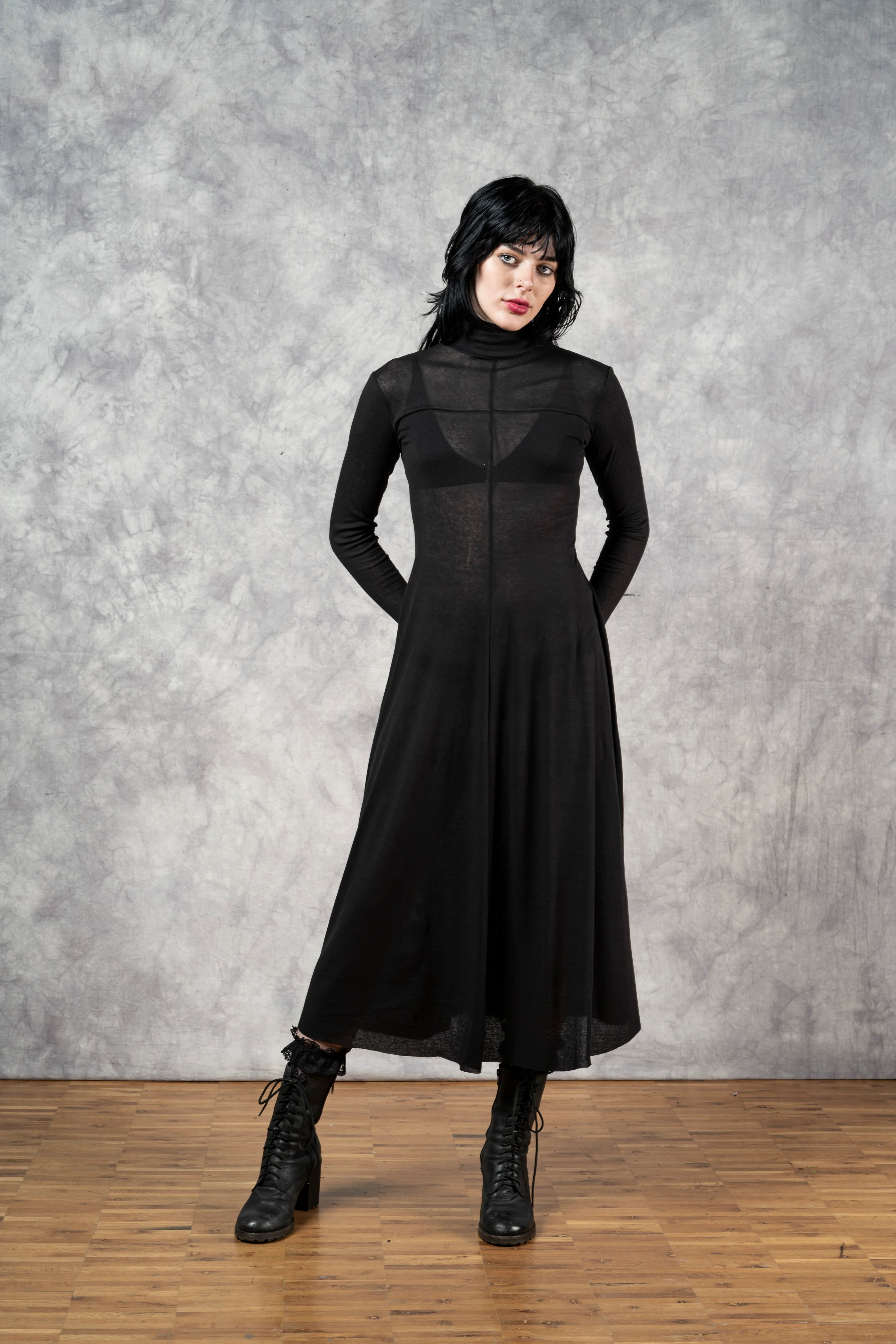 Cross-Seam Maxi Dress - Image 27