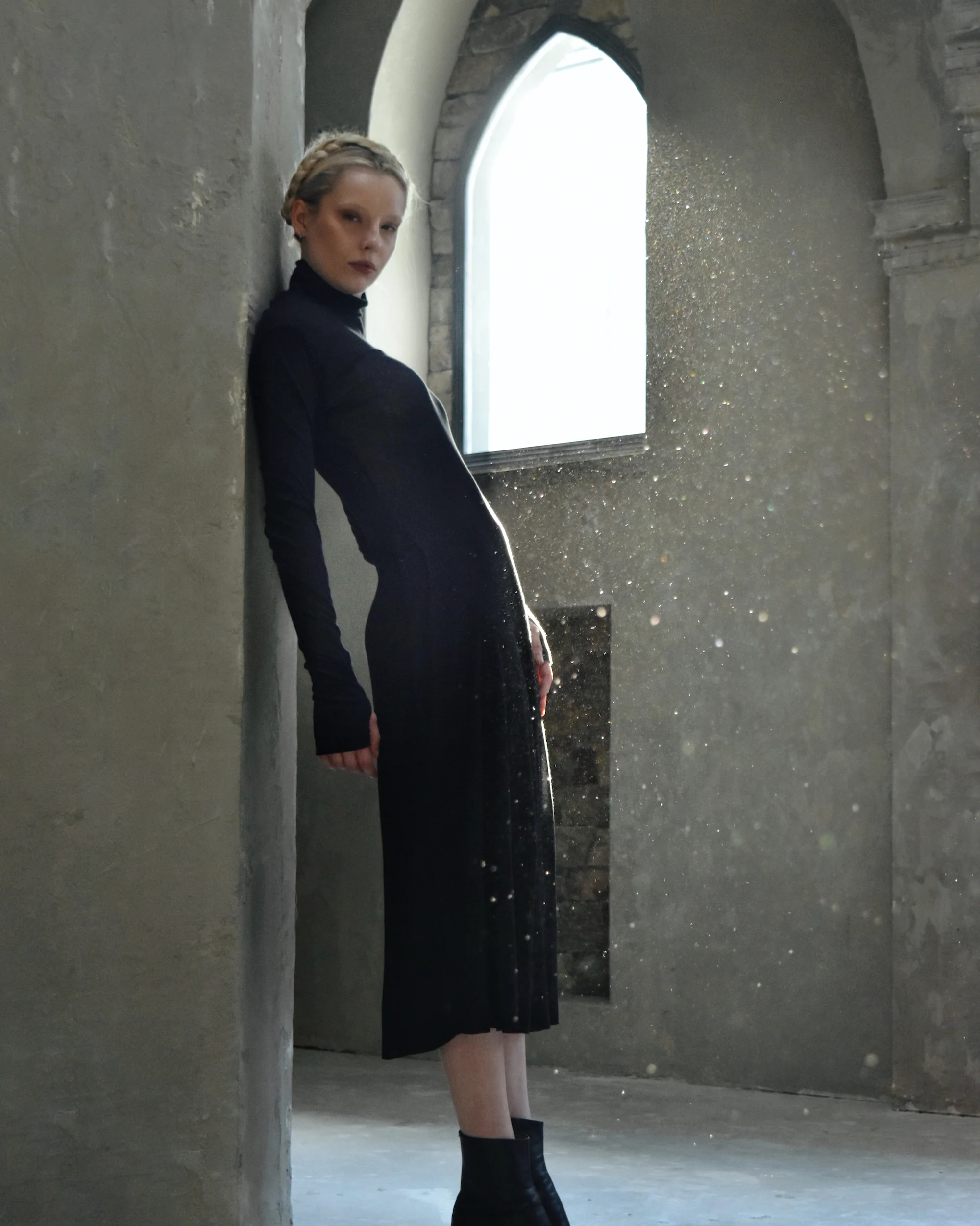 Cross-Seam Maxi Dress - Image 4