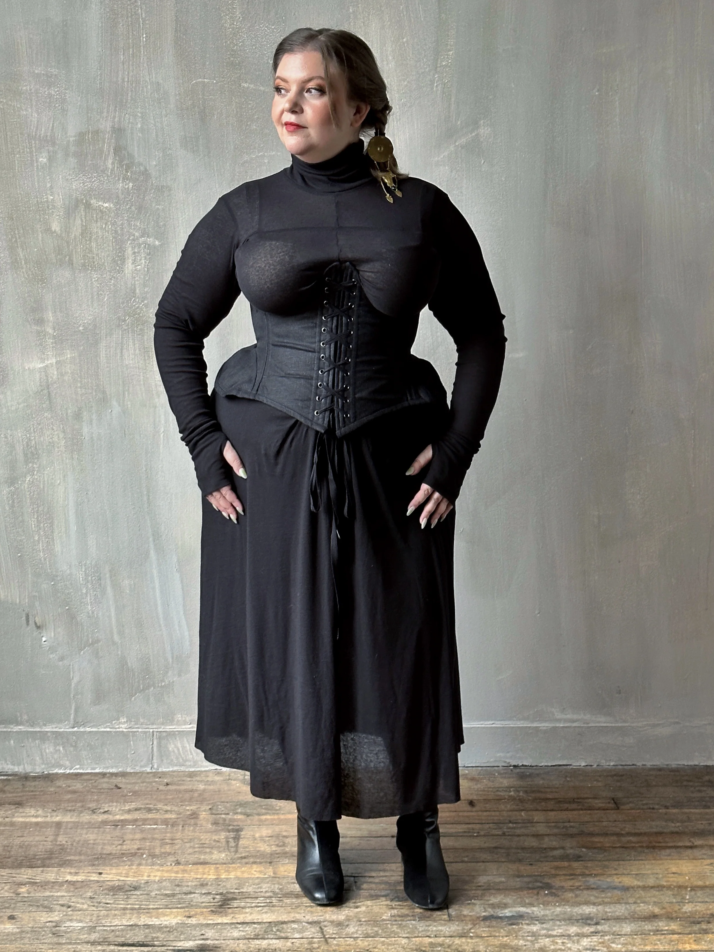 Cross-Seam Maxi Dress - Image 6