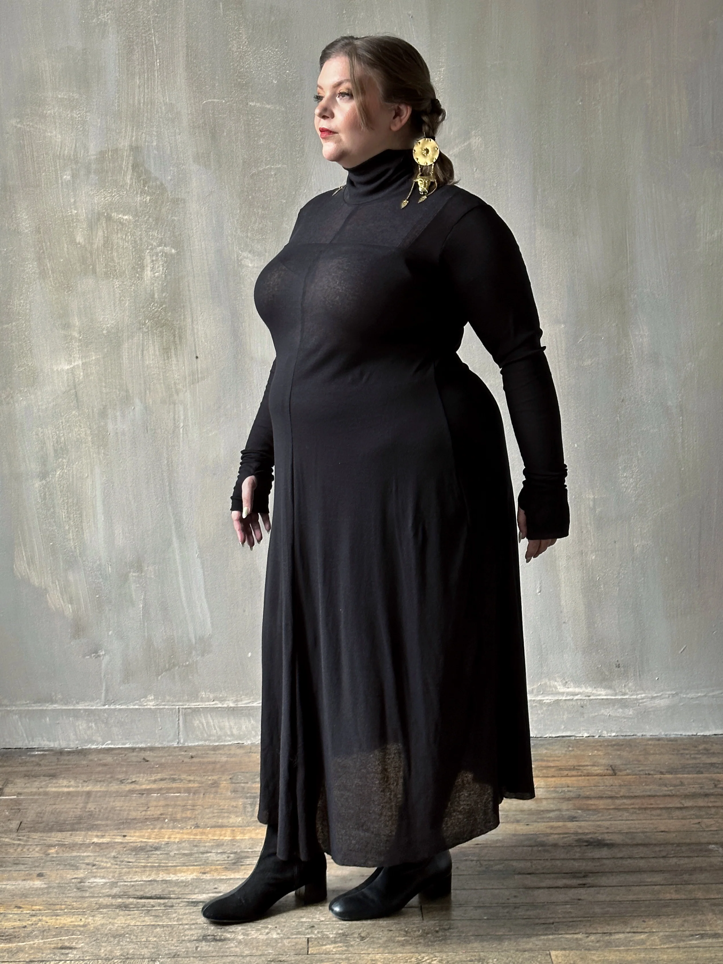 Cross-Seam Maxi Dress - Image 7