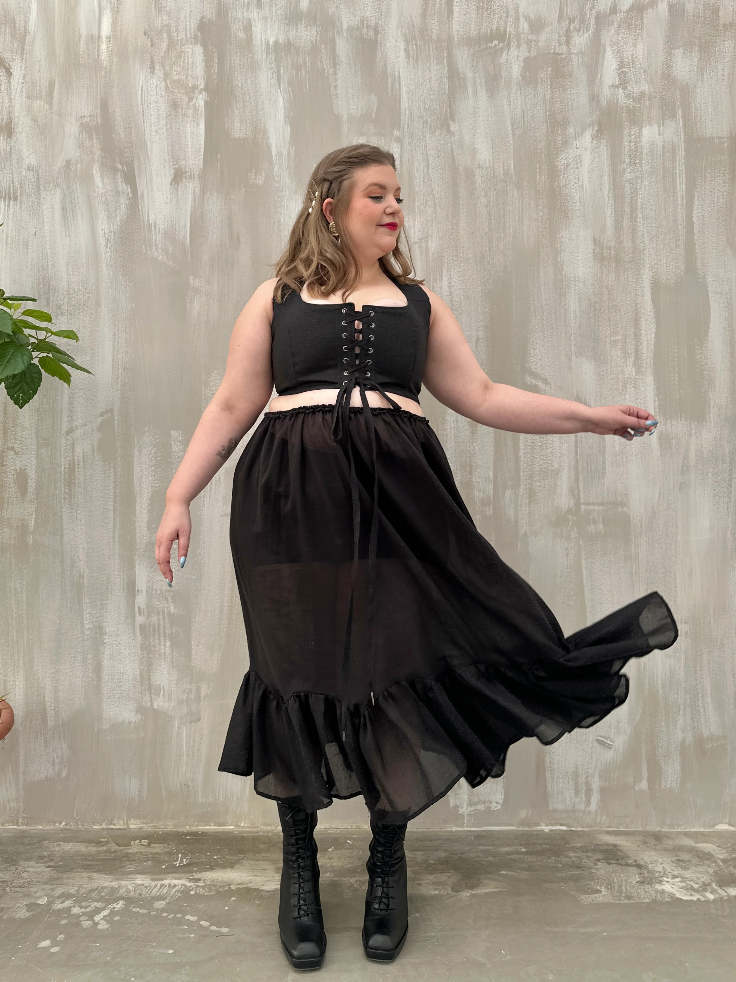 Regency Bralette in Linen (Made-To-Order) - Image 8