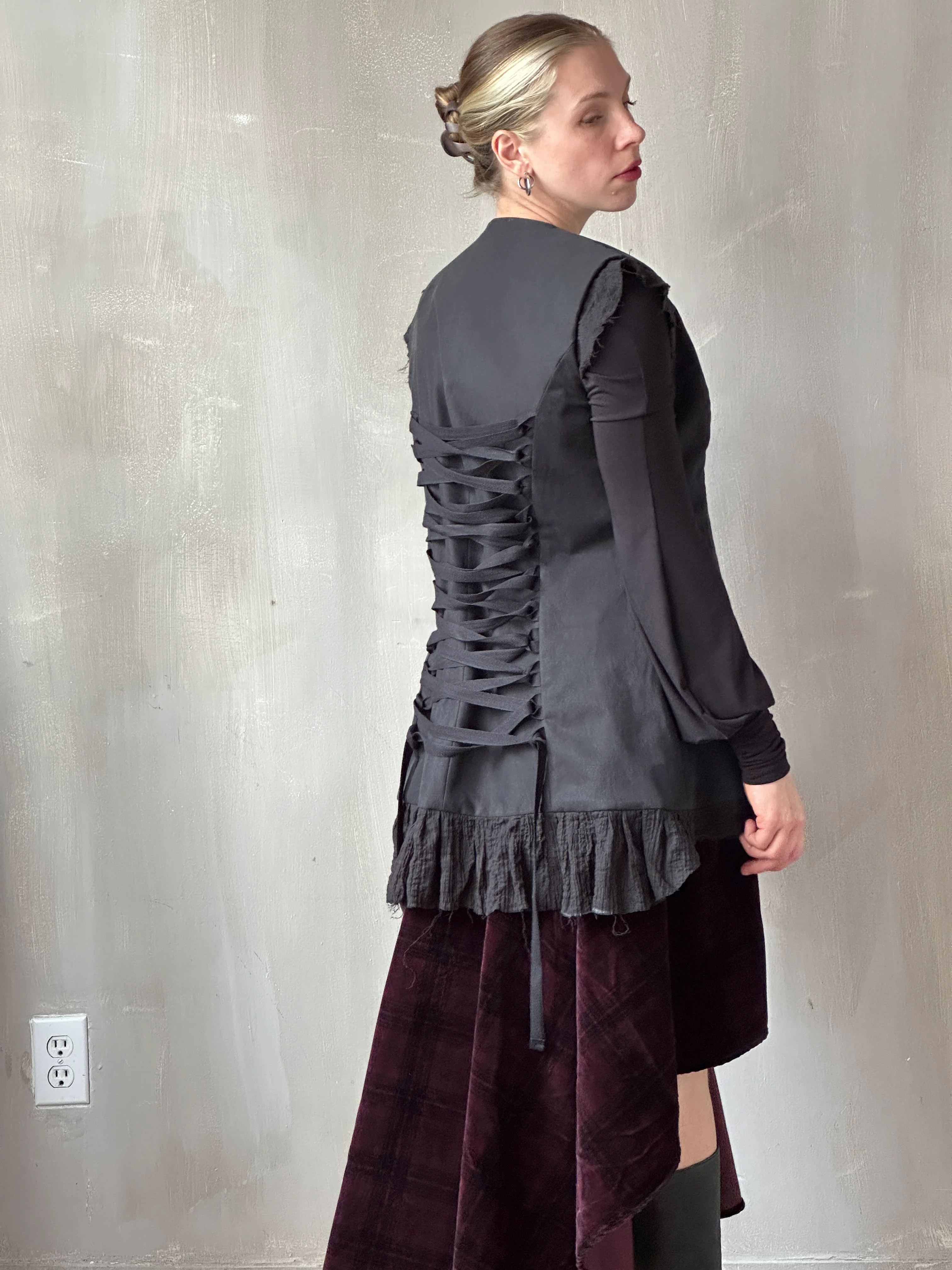 FW25: Button Tails Vest (In Stock) - Image 3