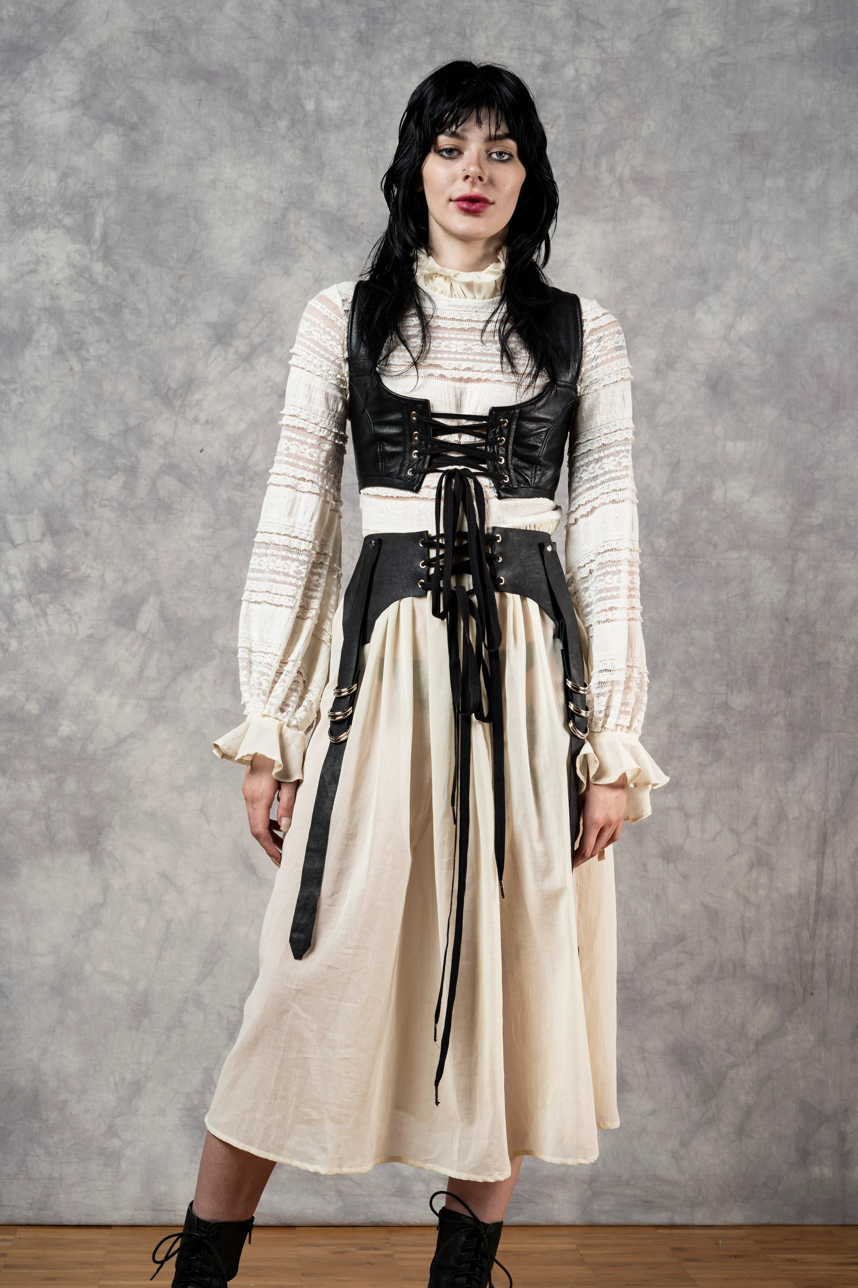 FW23 Regency Bralette in Leather (Limited Edition) - Image 15