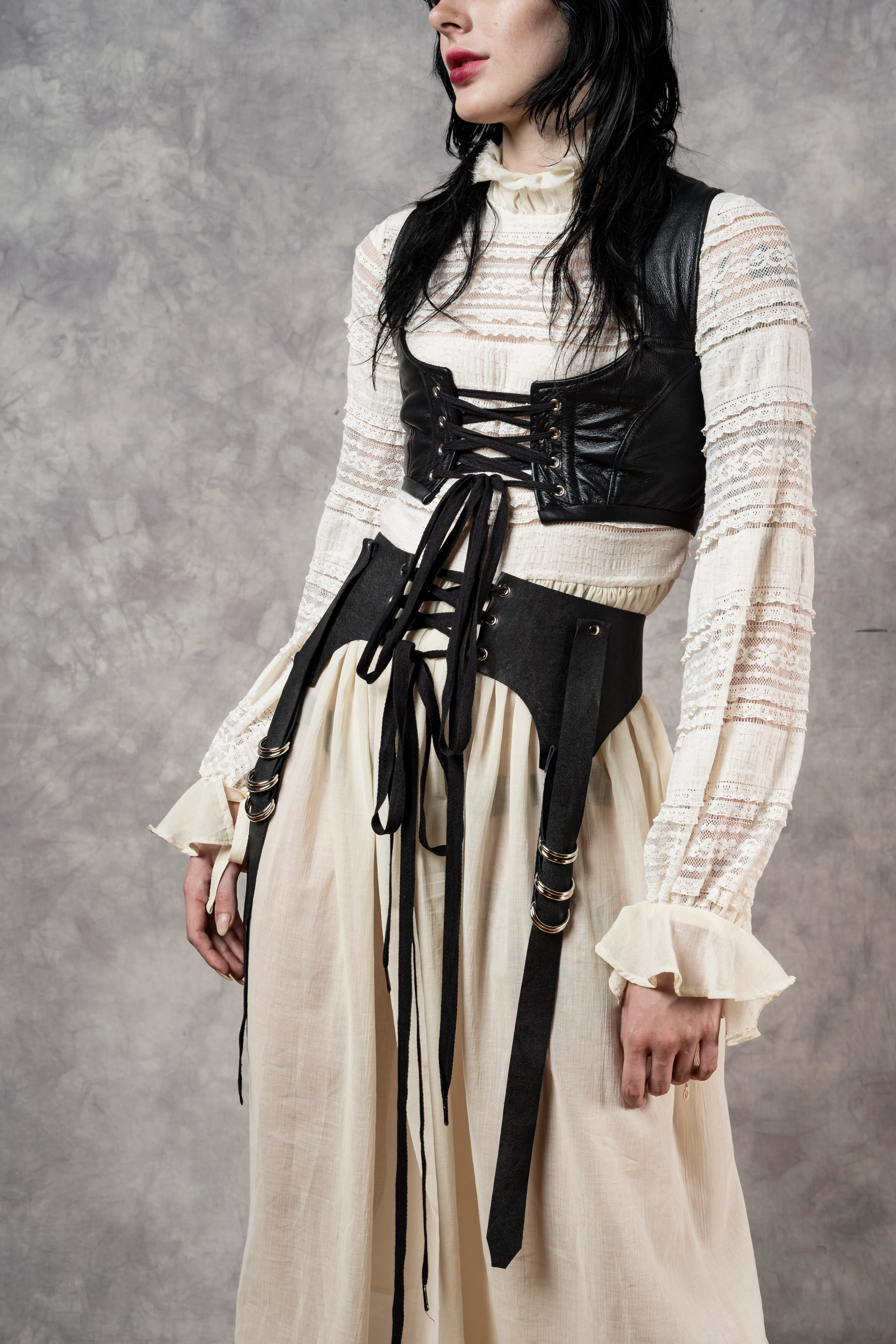 FW23 Regency Bralette in Leather (Limited Edition) - Image 28