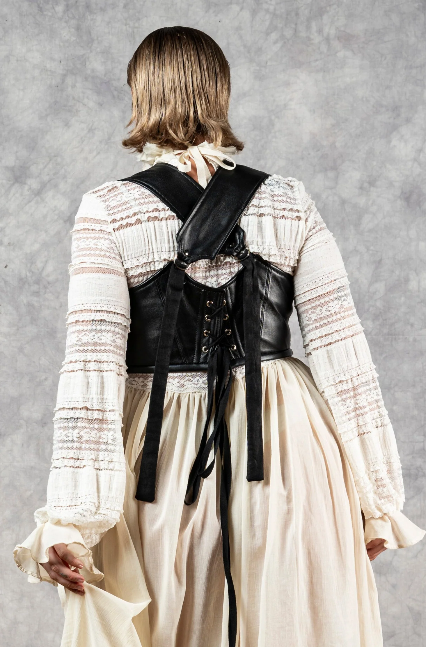 FW23 Regency Bralette in Leather (Limited Edition) - Image 9