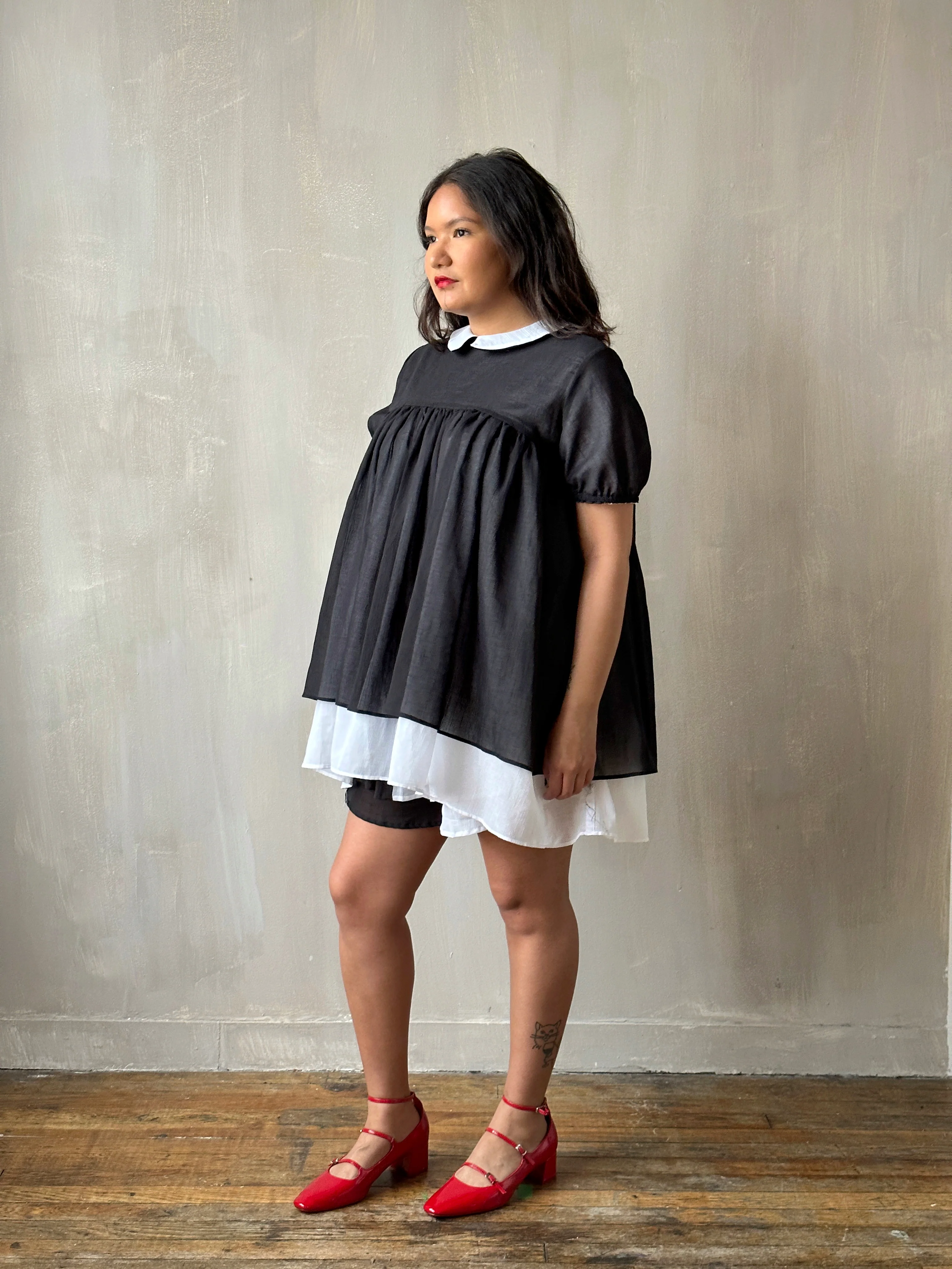 Reversible Babydoll Dress - Image 15