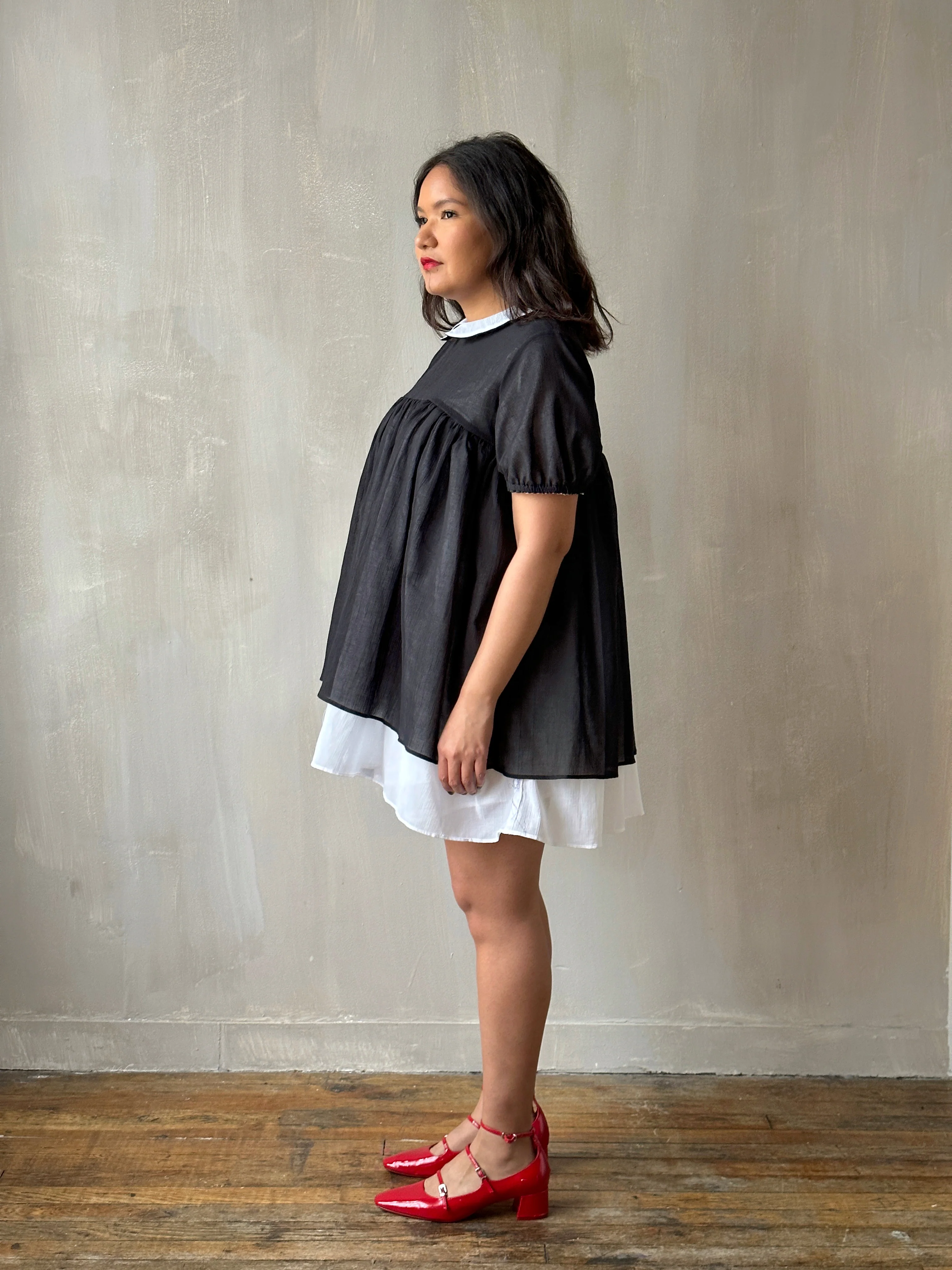 Reversible Babydoll Dress - Image 17