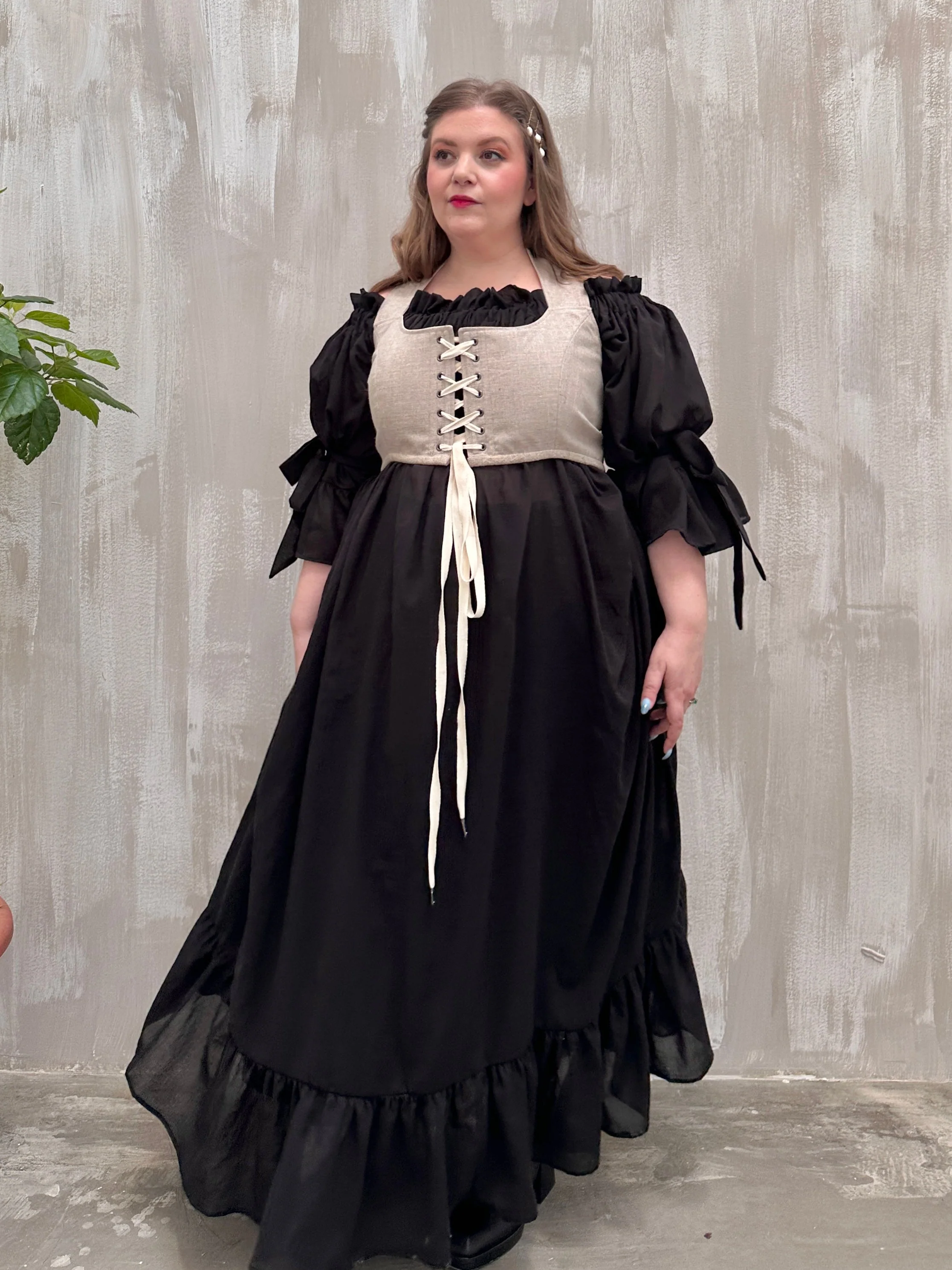 Maxi Paperbag Gown in Cotton Voile (Made-to-Order) - Image 18