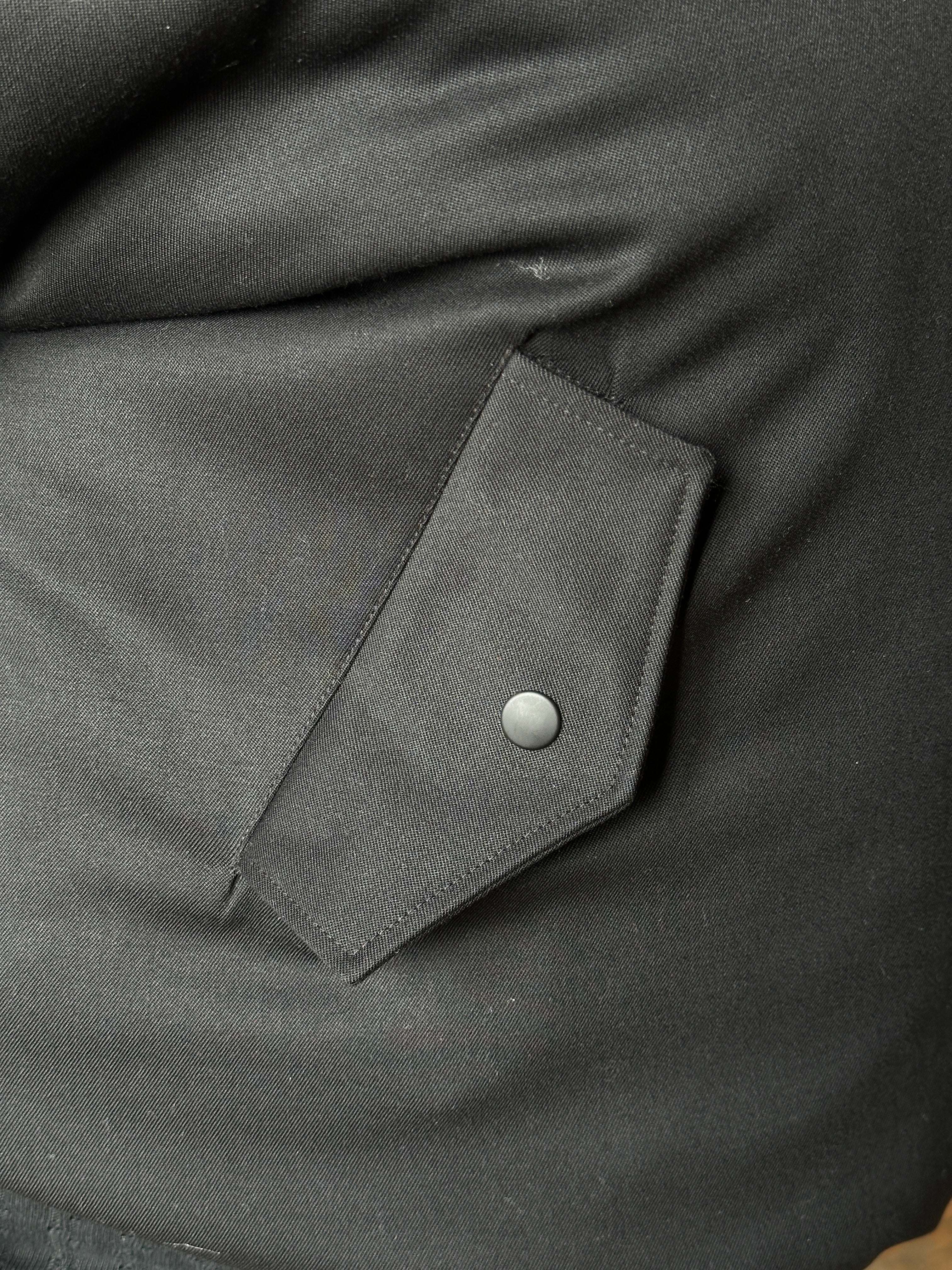 Sample Sale: Oversized Bomber in Italian Wool Suiting (Size I) - Image 6