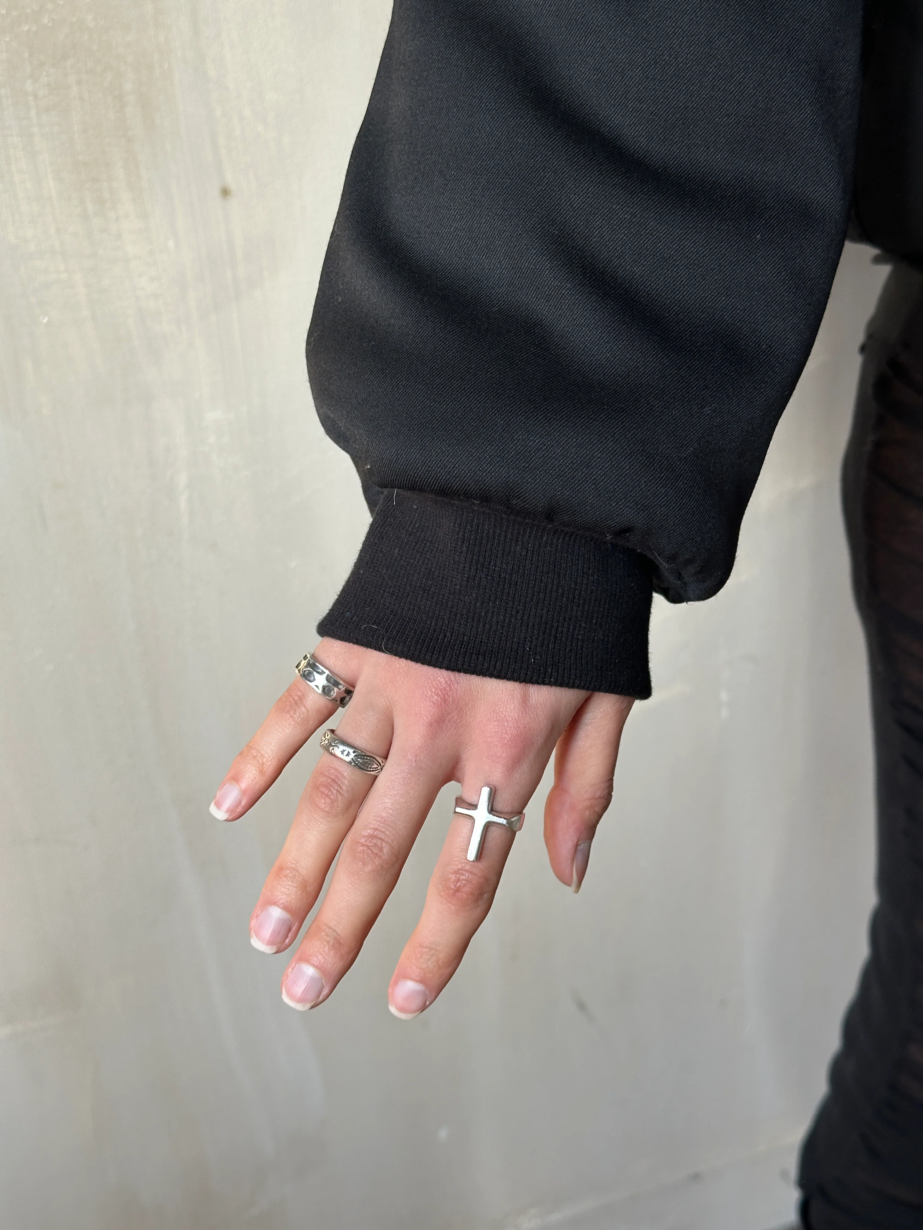 Sample Sale: Oversized Bomber in Italian Wool Suiting (Size I) - Image 8